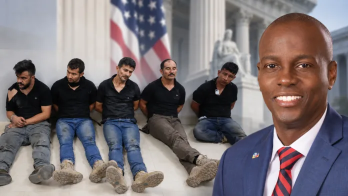 17 exmilitares colombianos y Jovenel Moïse en montaje sobre justicia de EE. UU.