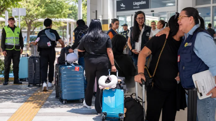 17 jóvenes de Codazzi en Camboya regresan al Cesar tras escapar de una red de explotación