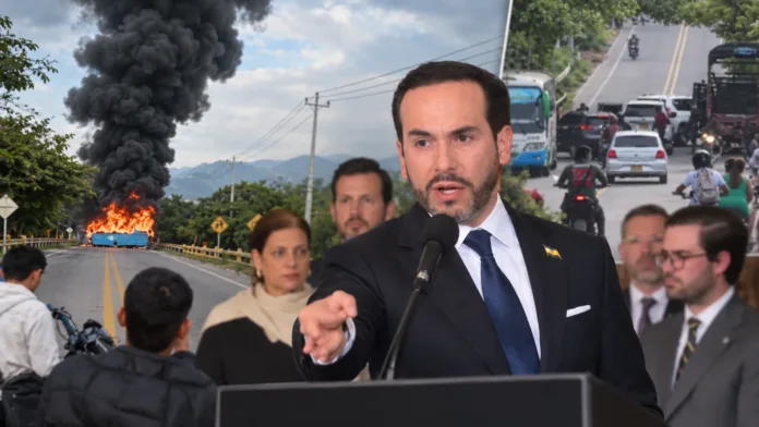 Abelardo De La Espriella responde al paro de ACSN tras bloqueos en la Troncal del Caribe