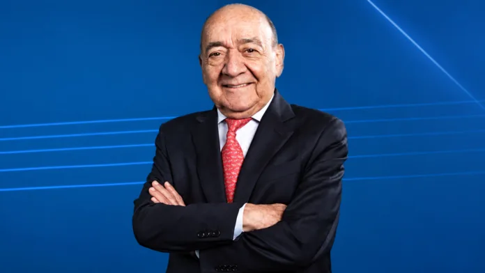 Retrato de Yamid Amat, periodista colombiano hospitalizado en Bogotá