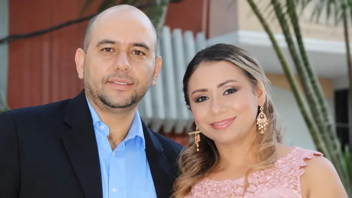 Alias ‘Pinocho’ junto a su pareja sentimental, alias ‘Yolima’