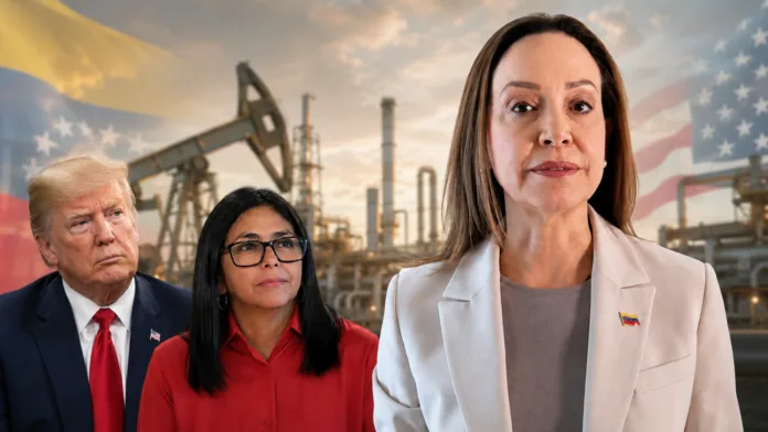 María Corina Machado cuestiona el acuerdo petrolero de Venezuela con Estados Unidos