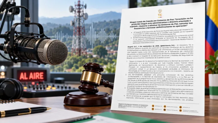 Tutela por Emisoras de Paz negada por un juzgado de Bogotá