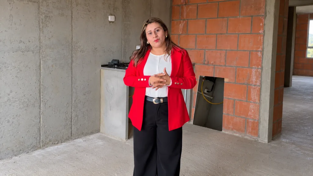 El hogar de Deisy Guanaro durante su proceso de adecuación