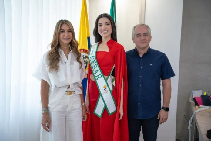 Marcela Baute recibe respaldo institucional como Señorita Cesar