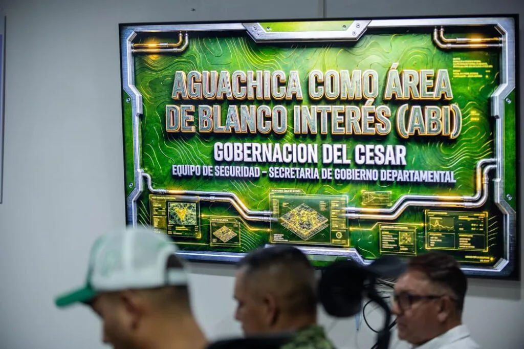 Aguachica como área de interés durante PMU de seguridad en el Cesar