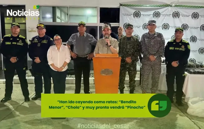 Autoridades entregan balance del operativo contra las ACSN en el que murió alias ‘Cholo’