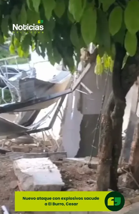 Subestación policial de El Burro, Pailitas, afectada por nuevo ataque con explosivos