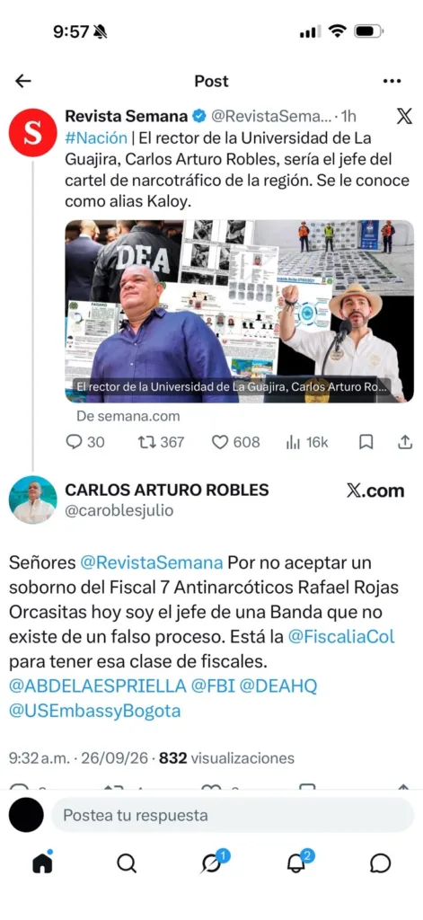 Carlos Arturo Robles responde a publicación de Semana sobre la investigación del caso ‘Kaloy’