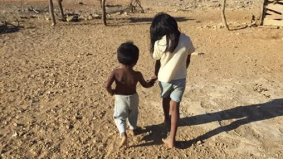 Niños en condición vulnerable afectados por riesgo de desnutrición crónica infantil en Colombia