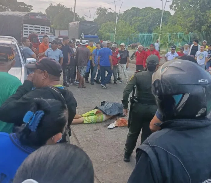 Autoridades realizan inspección tras homicidio de un cotero cerca del estadio Armando Maestre en Valledupar