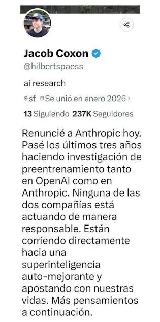 Jacob Coxon advierte sobre una IA peligrosa
