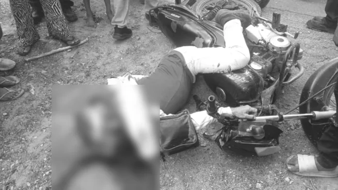 Luis Andelfo Palencia Balaguera fue hallado junto a su motocicleta tras ser asesinado en zona rural de Valledupar