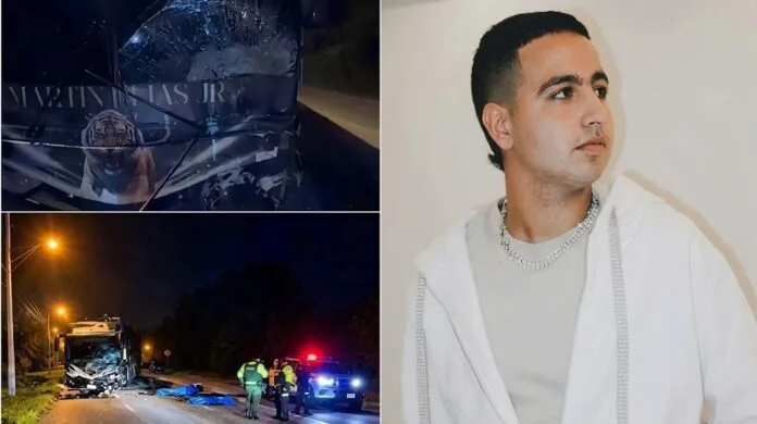 Accidente del bus de Martín Elías Jr. en Santander dejó dos personas muertas
