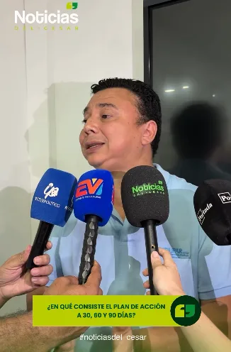 Antonio Nieto presenta el plan de choque de Emdupar en Valledupar