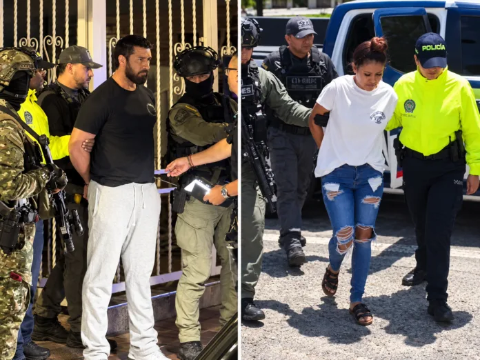 Dos personas capturadas durante operativo contra presunta red urbana de la estructura Jaime Martínez en el Valle del Cauca.