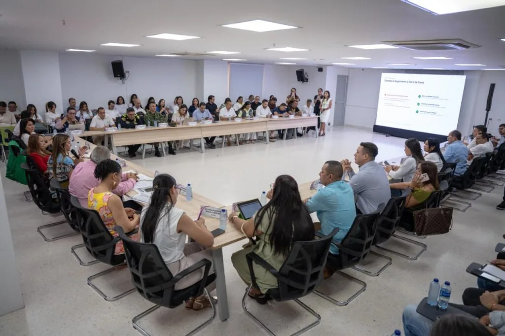 Vista general del III Consejo Departamental de Política Social del Cesar.