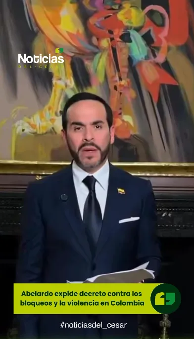 Abelardo De La Espriella anuncia el Decreto 1525 de 2026 sobre protestas y bloqueos