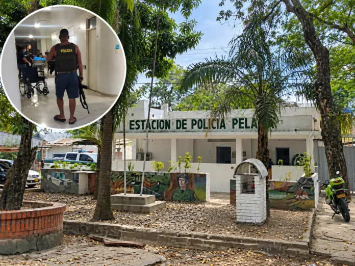 Imagen relacionada con el ataque con drones en Pelaya, Cesar, que dejó seis policías heridos durante la madrugada del 21 de octubre de 2026.