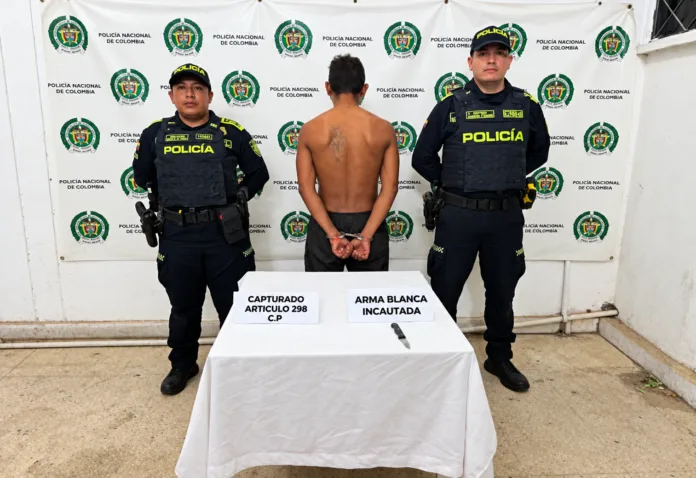 Hombre capturado en Aguachica por presunto acto sexual violento contra dos mujeres
