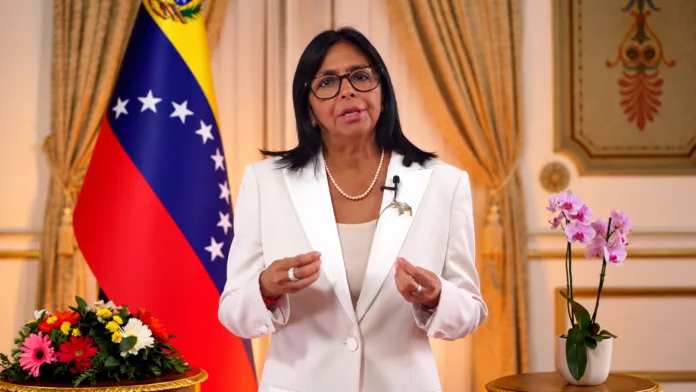 Delcy Rodríguez anuncia elecciones en Venezuela durante mensaje a la nación