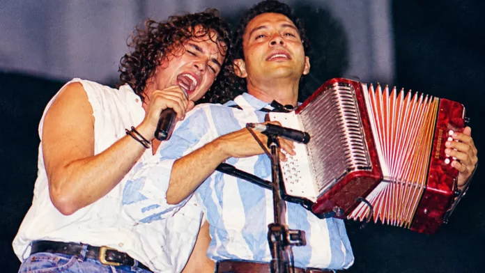 Familia de Egidio Cuadrado y Carlos Vives durante sus primeros años musicales