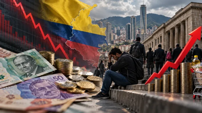 Imagen sobre las alertas del FMI a Colombia por inflación, desempleo y situación fiscal