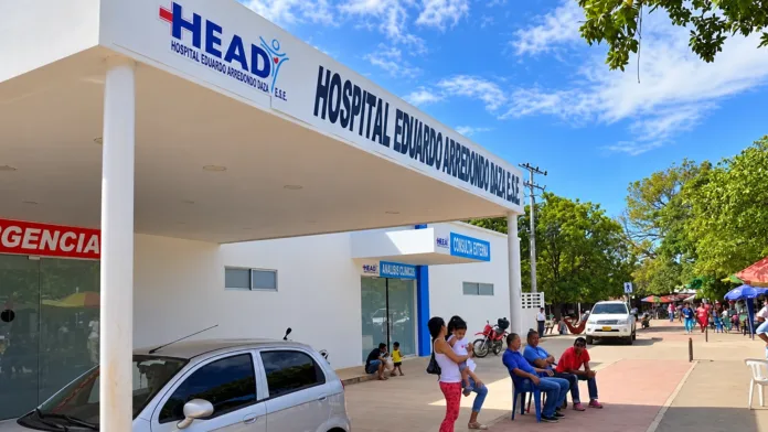 Fachada del Hospital Eduardo Arredondo Daza de Valledupar, entidad con condena patrimonial confirmada judicialmente.