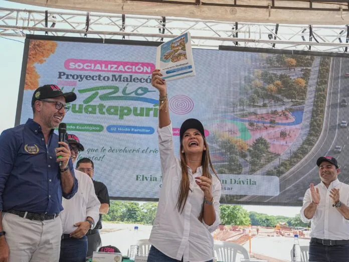 Socialización del proyecto Ecoparque del río Guatapurí en Valledupar.