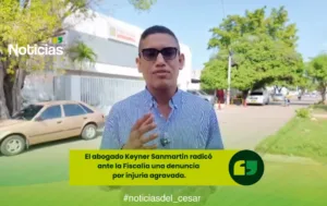 Keyner Sanmartín informa sobre denuncia de Cielo Gnecco contra Carlos Barbosa