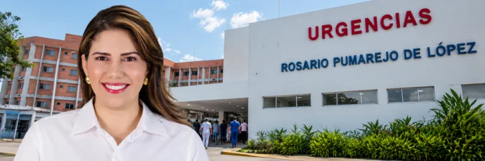 Lina de Armas, interventora del Hospital Rosario Pumarejo de López en Valledupar.