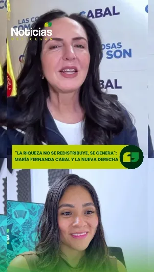 María Fernanda Cabal explica los principios de su propuesta de “nueva derecha”