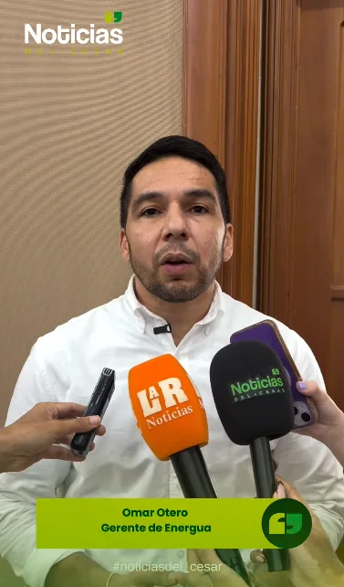 Omar Otero, gerente de Energua, explica la emergencia eléctrica en Agustín Codazzi