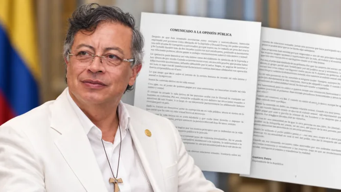 Petro responde a joven que lo acusa y publica comunicado