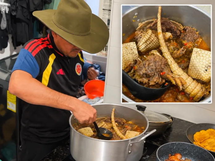 Yordy Medina durante preparación de armadillo, caso que antecedió su renuncia a la Agencia Nacional de Tierras