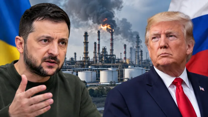 Zelenski responde a Trump por el diésel ruso y propone una tregua energética para detener los ataques.